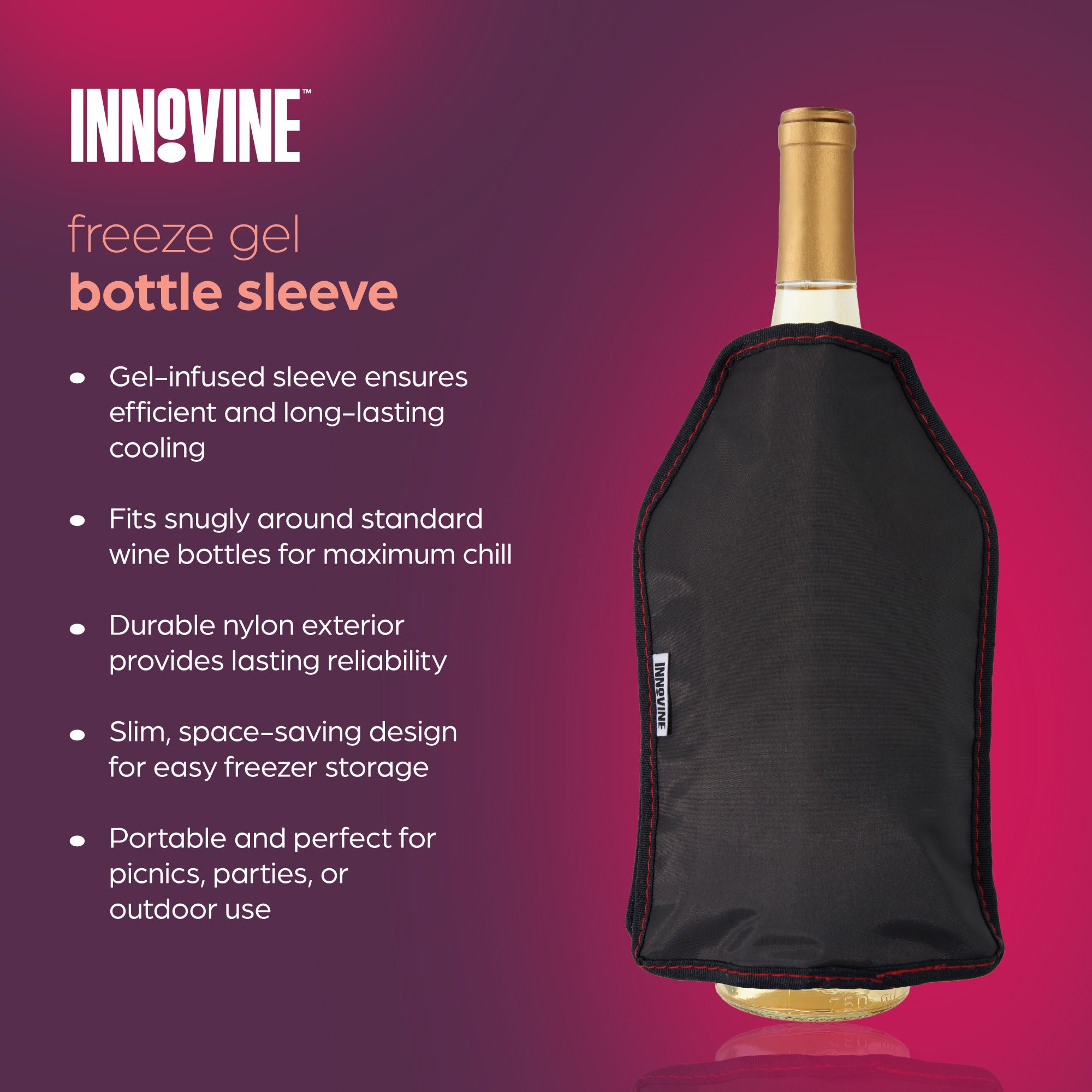 Freeze Gel Bottle Sleeve in Graphite