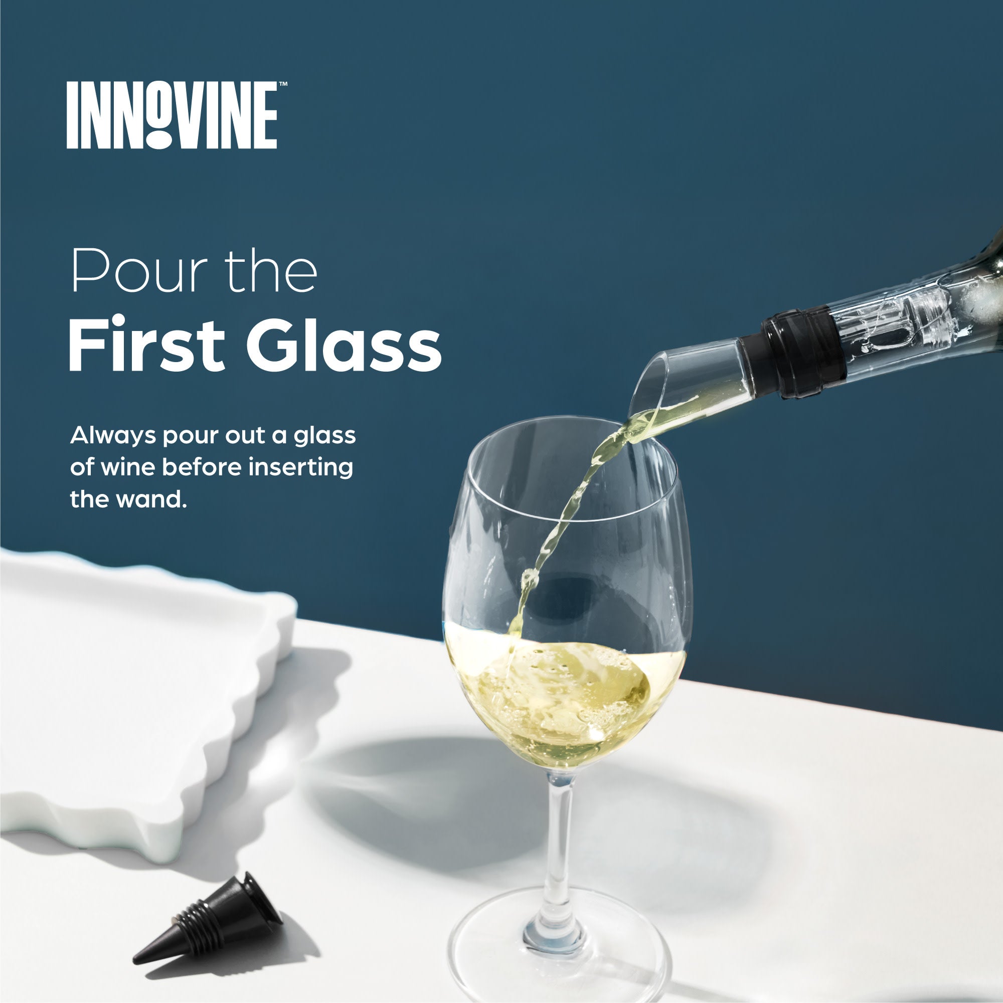 Wine Cooling Wand in Raspberry