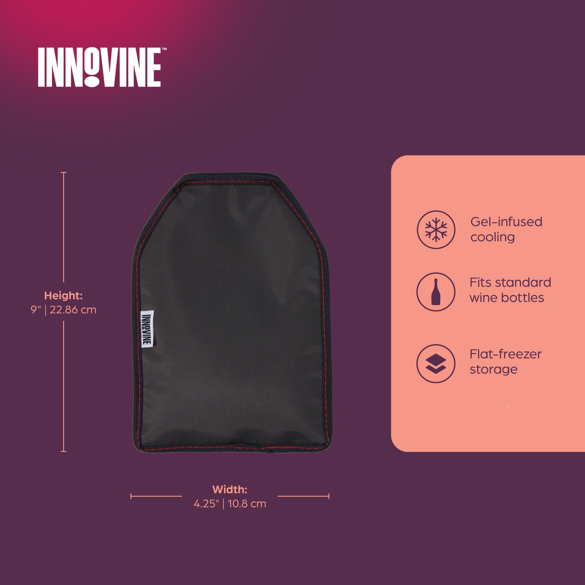 Freeze Gel Bottle Sleeve in Graphite