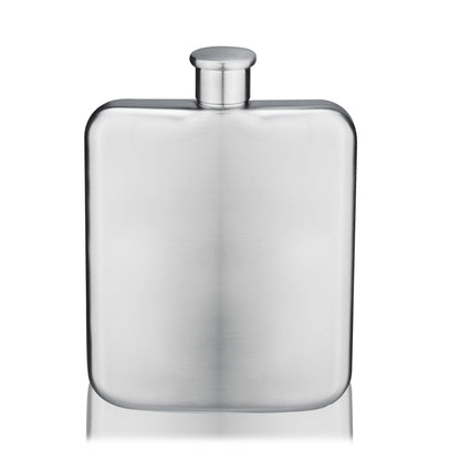Brushed Stainless Steel Flask